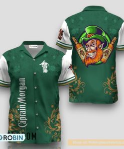 Captain Morgan St. Patrick’s Day Leprechaun Hawaiian Shirt