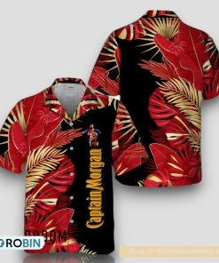 Captain Morgan Tropical Palm Hawaiian Shirt