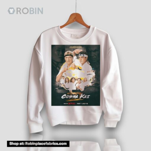 Cobra Kai Final Season Part One Releasing On Netflix On July 18 Shirt