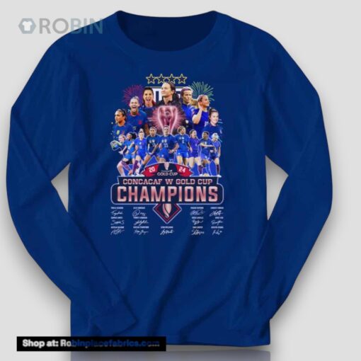 Concacaf W Gold Cup 2024 Champions Signatures Shirt
