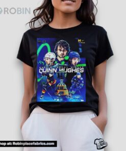 Congrats To Quinn Hughes Has Been Winning The Norris Trophy Champions 2024 Shirt