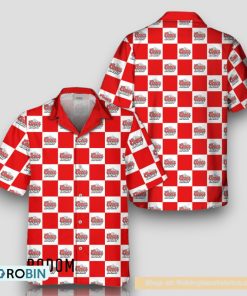 Coors Light Checkerboard Hawaiian Shirt Coors Light Checkerboard Hawaiian Shirt