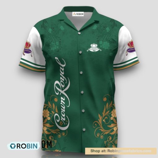 Crown Royal St. Patrick’s Day Leprechaun Hawaiian Shirt