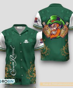 Crown Royal St. Patrick’s Day Leprechaun Hawaiian Shirt