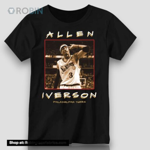 Dawn Staley Allen Iverson Philly 76ers Shirt