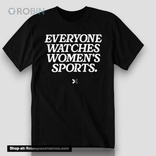 Dawn Staley Wearing Everyone Watches Women’s Sports Shirt