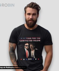Donald Trump I’m Voting For The Convicted Felon 2024 Fan Unisex Shirt, Hoodie, Sweatshirt