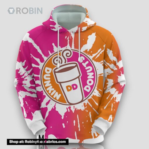 Dunkin Donut 3D Print Hoodie and Zip up