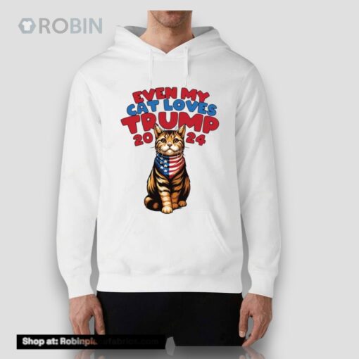 Even My Cat Loves Trump 2024 Shirt