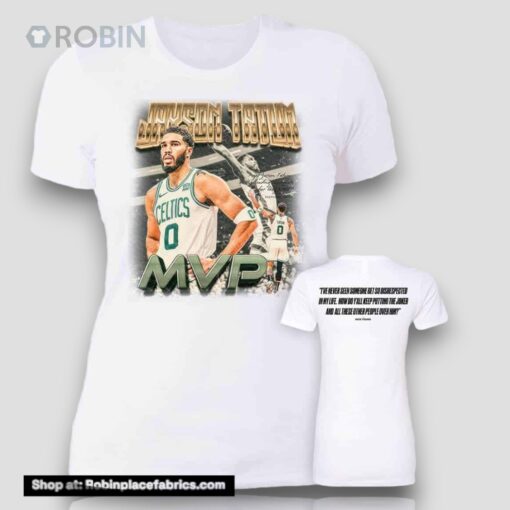 [Front+Back] Kristaps Porzingis Jayson Tatum MVP Shirt