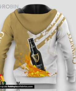 Funny Water Splash Guinness Beer 3D Print Hoodie and Zip up Funny Water Splash Guinness Beer 3D Print Hoodie and Zip up