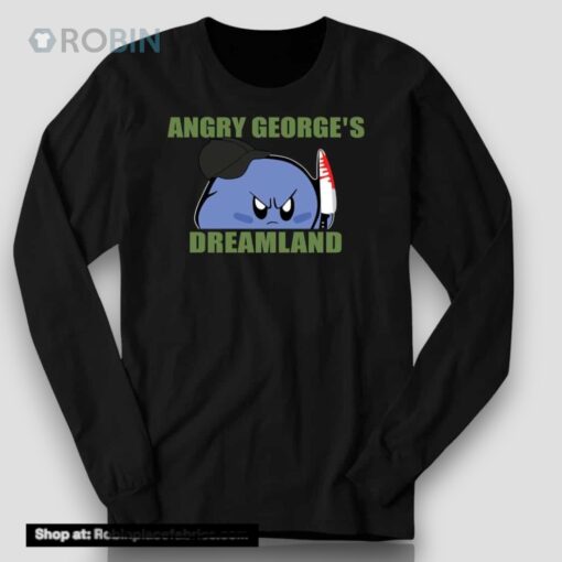 George Kirby Wearing Angry George’s Dreamland Unisex Shirt