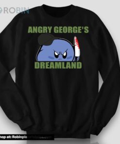 George Kirby Wearing Angry George’s Dreamland Unisex Shirt