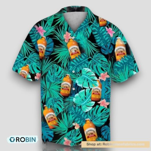 Green Tropical Palm Bundaberg Hawaiian Shirt