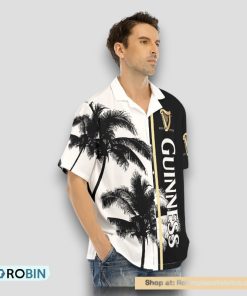 Guinness Beer Tropical Coconut Trees Hawaiian Shirt Guinness Beer Tropical Coconut Trees Hawaiian Shirt