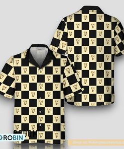 Guinness Checkerboard Hawaiian Shirt