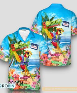 Hamm’s Beer Parrot Hawaiian Shirt