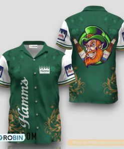 Hamm’s Beer St. Patrick’s Day Leprechaun Hawaiian Shirt Hamm’s Beer St. Patrick’s Day Leprechaun Hawaiian Shirt