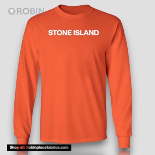 Harry Styles Wearing Stone Island Shirt