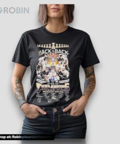Hershey Bears 13 Back To Back 1958 2024 Calder Cup Champions Signatures Shirt
