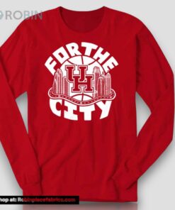 Houston Cougars For the City Tee Shirt Houston Cougars For the City Tee Shirt