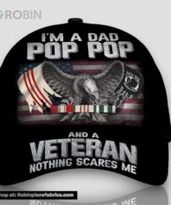 I’m A Dad Pop Pop And A Veteran Cap