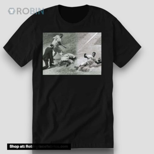 Jackie Robinson Sliding Home Shirt