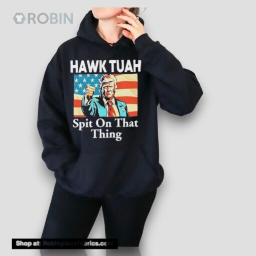 Jane Coaston Donald Trump Hawk Tuah Spit On That Thing Shirt