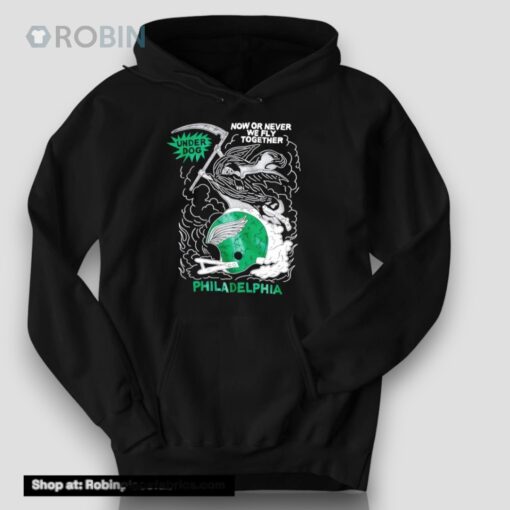 Jason Kelce Now Or Never We Fly Together Philadelphia Shirt