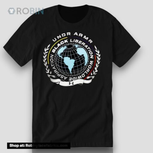 Juan Soto Wearing Black Liberation Worldwide Aspiration Shirt