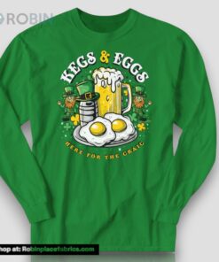Kegs & Eggs Here For The Craic Shirt
