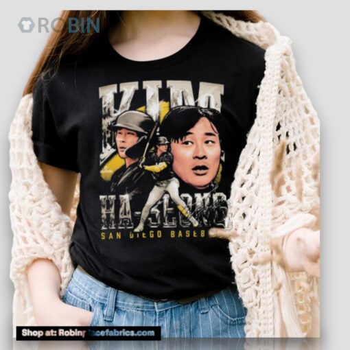 Kim Ha Seong San Diego Padres Vintage Signature Shirt