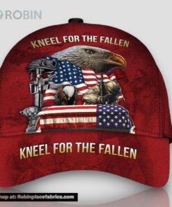 Kneel For The Fallen Veteran Cap