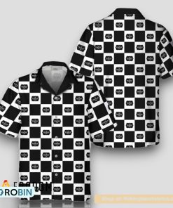 Kraken Rum Checkerboard Hawaiian Shirt
