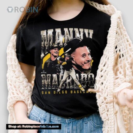 Manny Machado San Diego Padres Vintage Signature Shirt