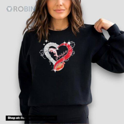 Miami Dolphins Go Dolphins Diamond Hearunisex Unisex Shirt, Hoodie, Sweatshirt