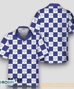 Michelob ULTRA Checkerboard Hawaiian Shirt Michelob ULTRA Checkerboard Hawaiian Shirt