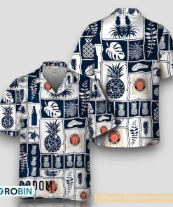 Miller Lite Tropical Pineapple Hawaiian Shirt