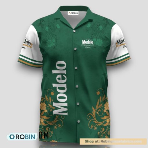Modelo Negra St. Patrick’s Day Leprechaun Hawaiian Shirt