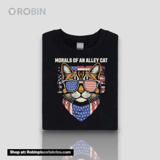 Morals Of An Alley Cat American Unisex Shirt