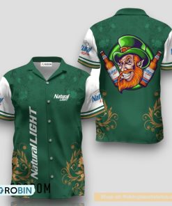Natural Light St. Patrick’s Day Leprechaun Hawaiian Shirt