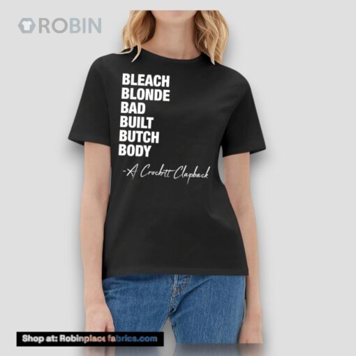 New Bleach Blonde Bad Built Botched Body Hoodie