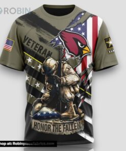 NFL Arizona Cardinals All Over Print 3D T Shirt Honor Veterans Kneeling Soldier Unisex Tshirt NFL Arizona Cardinals All Over Print 3D T Shirt Honor Veterans Kneeling Soldier Unisex Tshirt