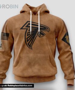 NFL Atlanta Falcons Hoodie Special Salute To Service For Veterans Day Full Printed Hoodie