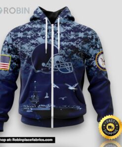 NFL Cleveland Browns Zip Hoodie 3D Honor US Navy Veterans Stylish Gear For Fans NFL Cleveland Browns Zip Hoodie 3D Honor US Navy Veterans Stylish Gear For Fans