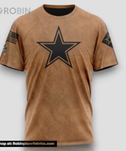 NFL Dallas Cowboys T Shirt Special Salute To Service For Veterans Day Full Printed T Shirt