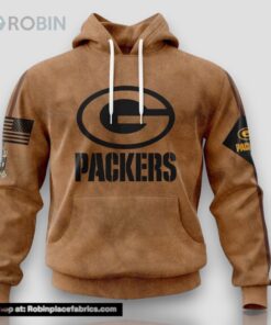 NFL Green Bay Packers Hoodie Special Salute To Service For Veterans Day Full Printed Hoodie