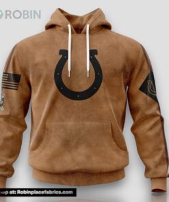NFL Indianapolis Colts Hoodie Special Salute To Service For Veterans Day Full Printed Hoodie