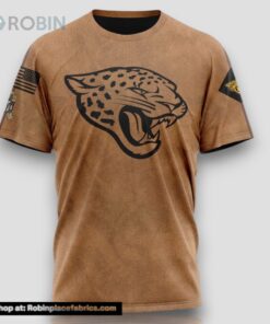 NFL Jacksonville Jaguars T Shirt Special Salute To Service For Veterans Day Full Printed T Shirt