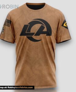 NFL Los Angeles Rams T Shirt Special Salute To Service For Veterans Day Full Printed T Shirt